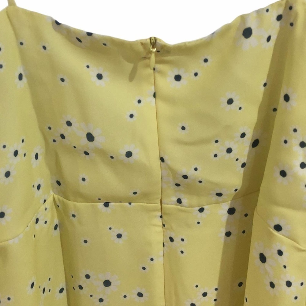 PEACH Love Cali Yellow Floral Daisy Sundress Large - Picture 7 of 9